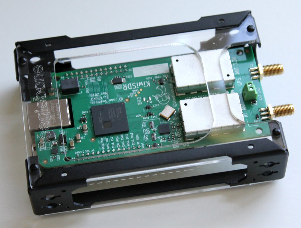 Fully assembled KiwiSDR and Beaglebone SBC (Single Board Computer)