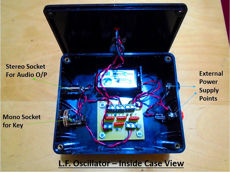 LF Oscillator with Morse Key