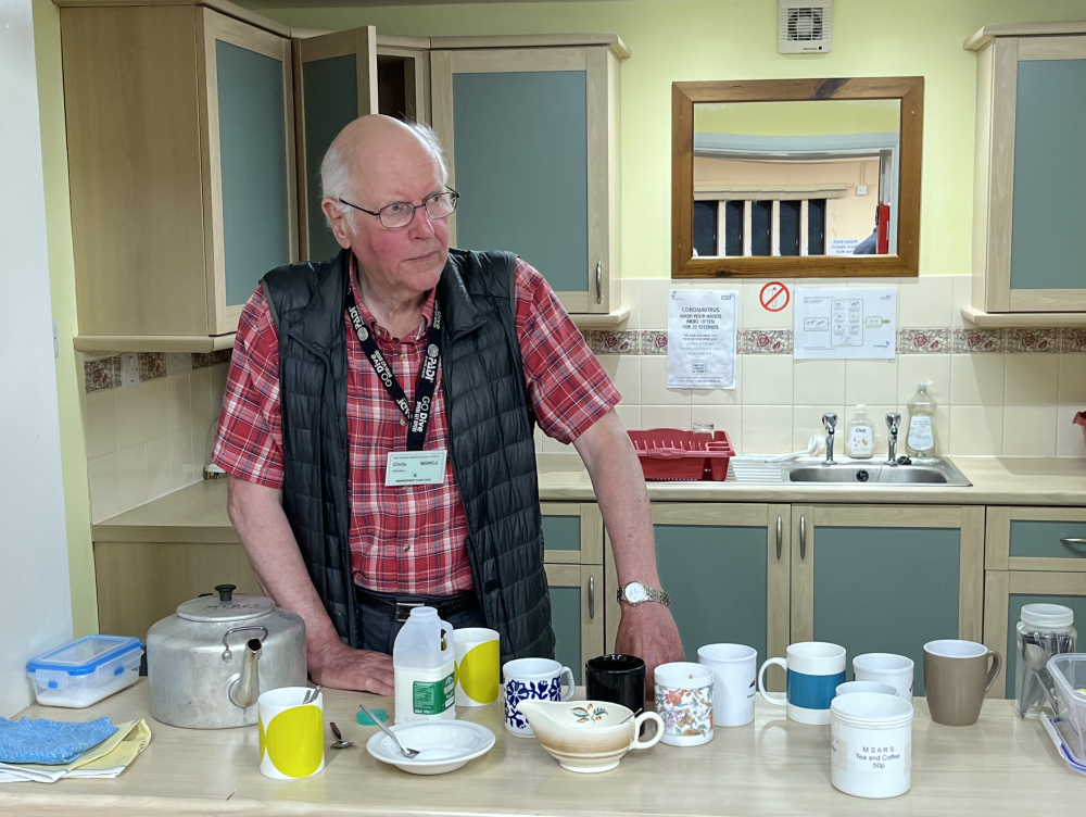 Tea by Chris M0NCJ - much appreciated!
