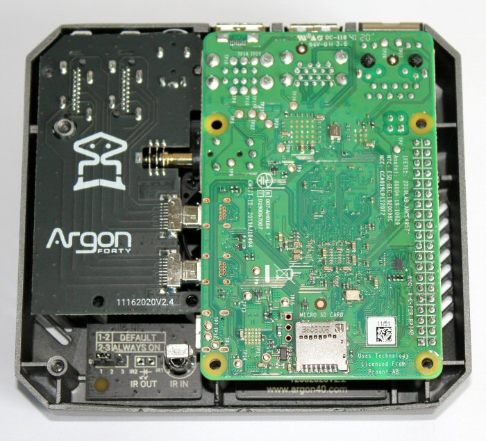 Fitting the Raspberry Pi and HDMI board