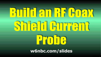 John Portune W6NBC gives us a steer on building your own RF detection probe...